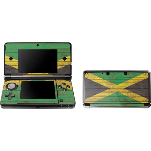 Jamaican Flag Dark Wood 3DS (2011) Skin